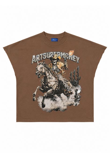 T-shirt con stampa ARTSUPERMONEY | RODEO SMANTAB